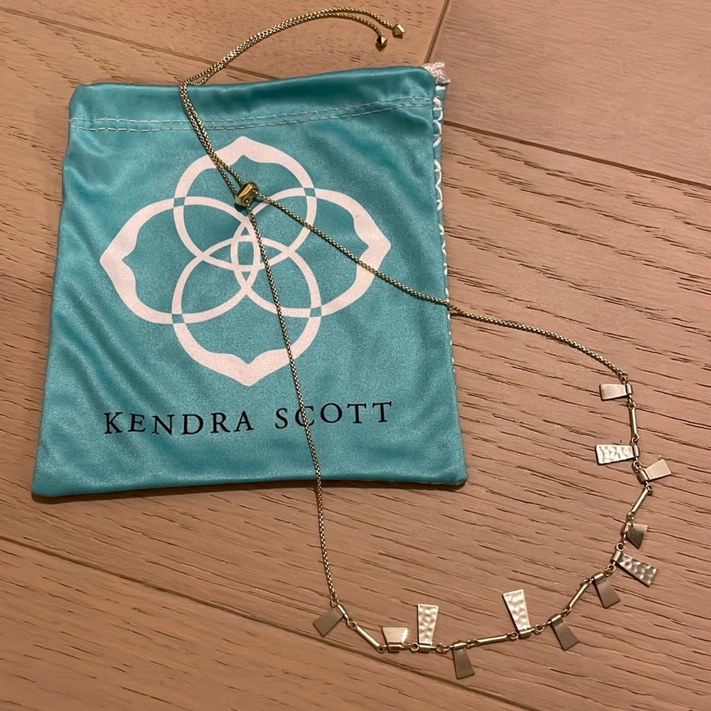 Kendra Scott Lynne adjustable necklace in gold